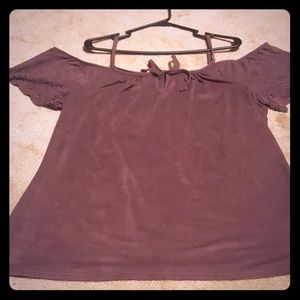 Like New Maurices Cold Shoulder Blouse